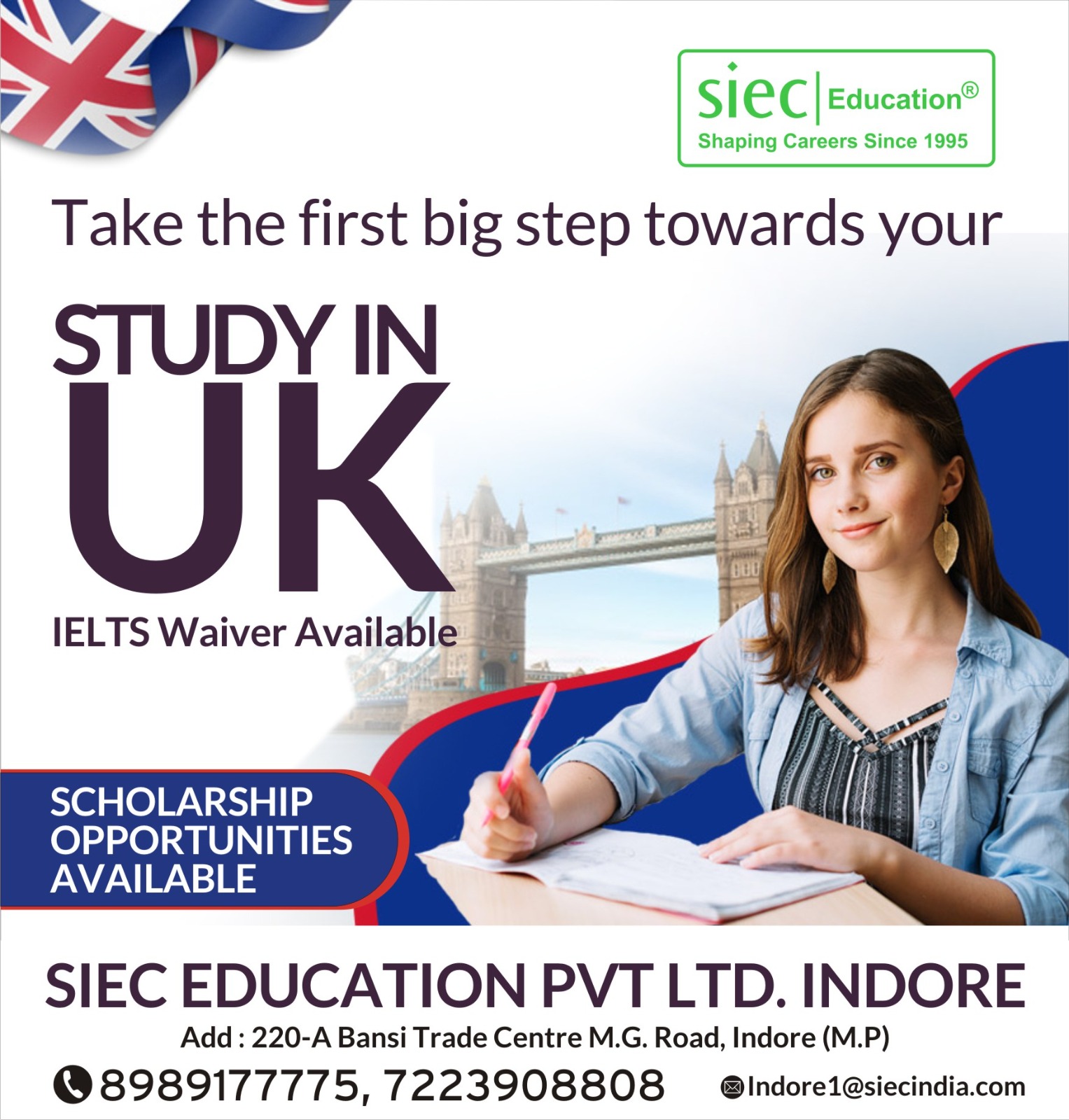UK Study Consultancy In Indore